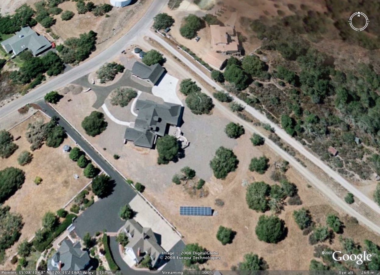 Ariel View of Property